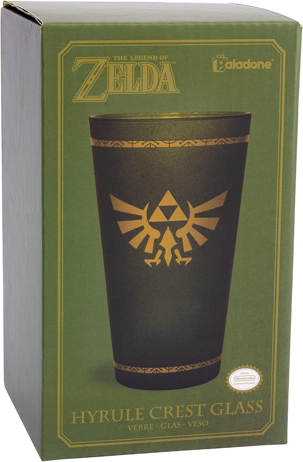 The Legend of Zelda - Verre Ecusson Hyrule