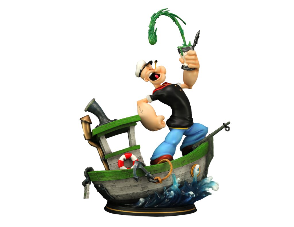 Cartoon Kingdom - 1:6 Statues - Popeye "Spinash Version" Statue 44cm