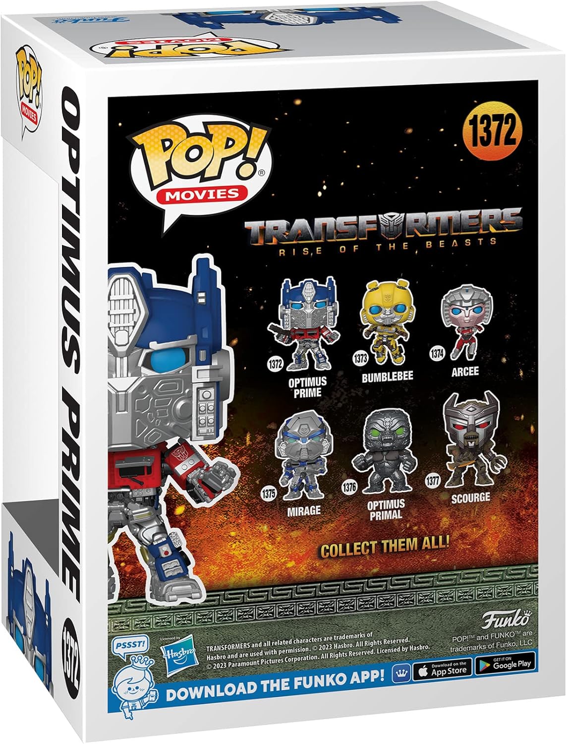 Funko Pop! Movies: Transformers: Rise of the Beasts - Optimus Prime