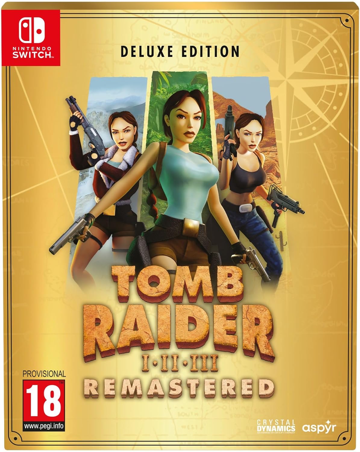 Tomb Raider I-III Remastered starring Lara Croft - Deluxe Edition