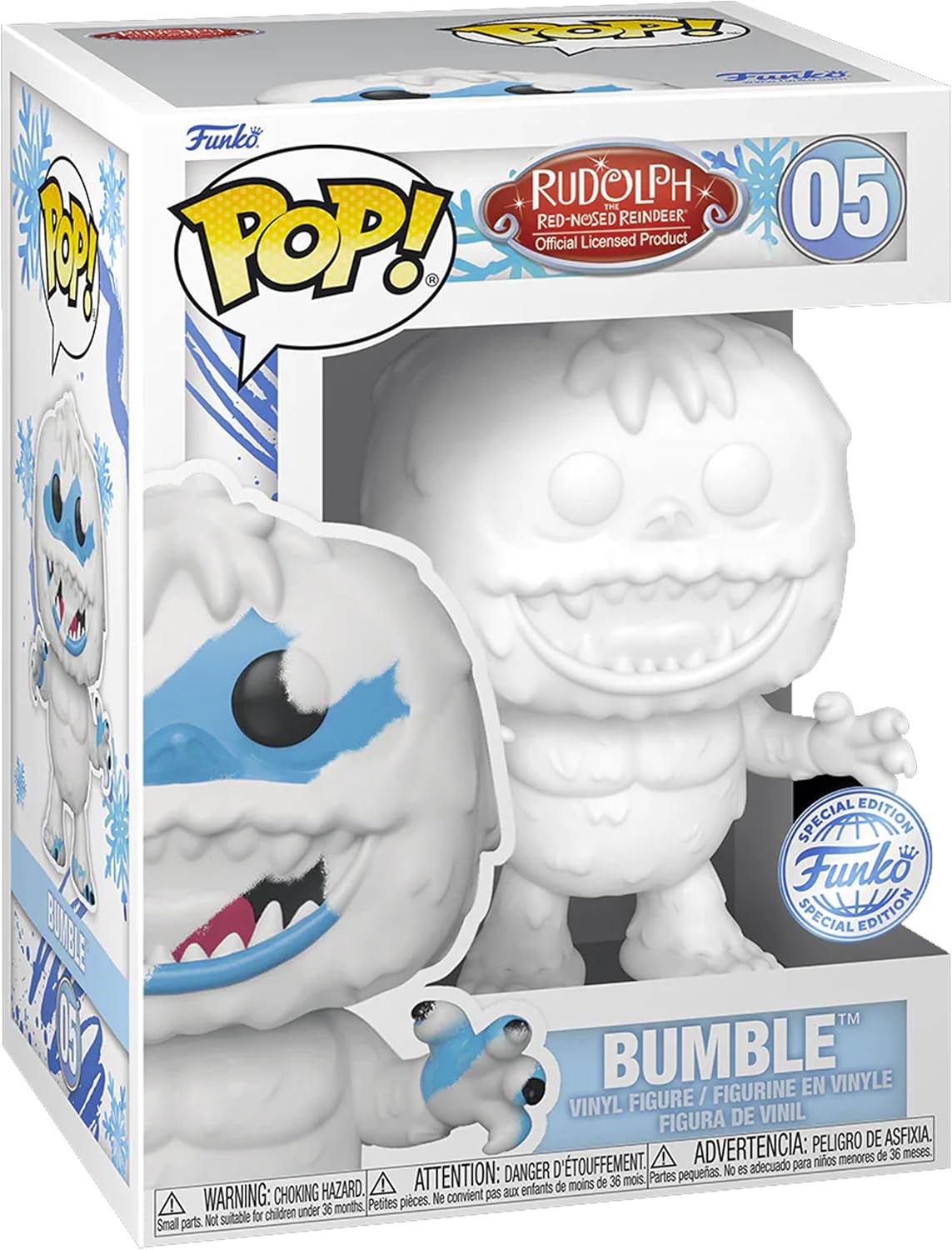 Funko Pop! Rudolph The Red-Nosed Reindeer: Bumble (DIY) (White) - Special Edition