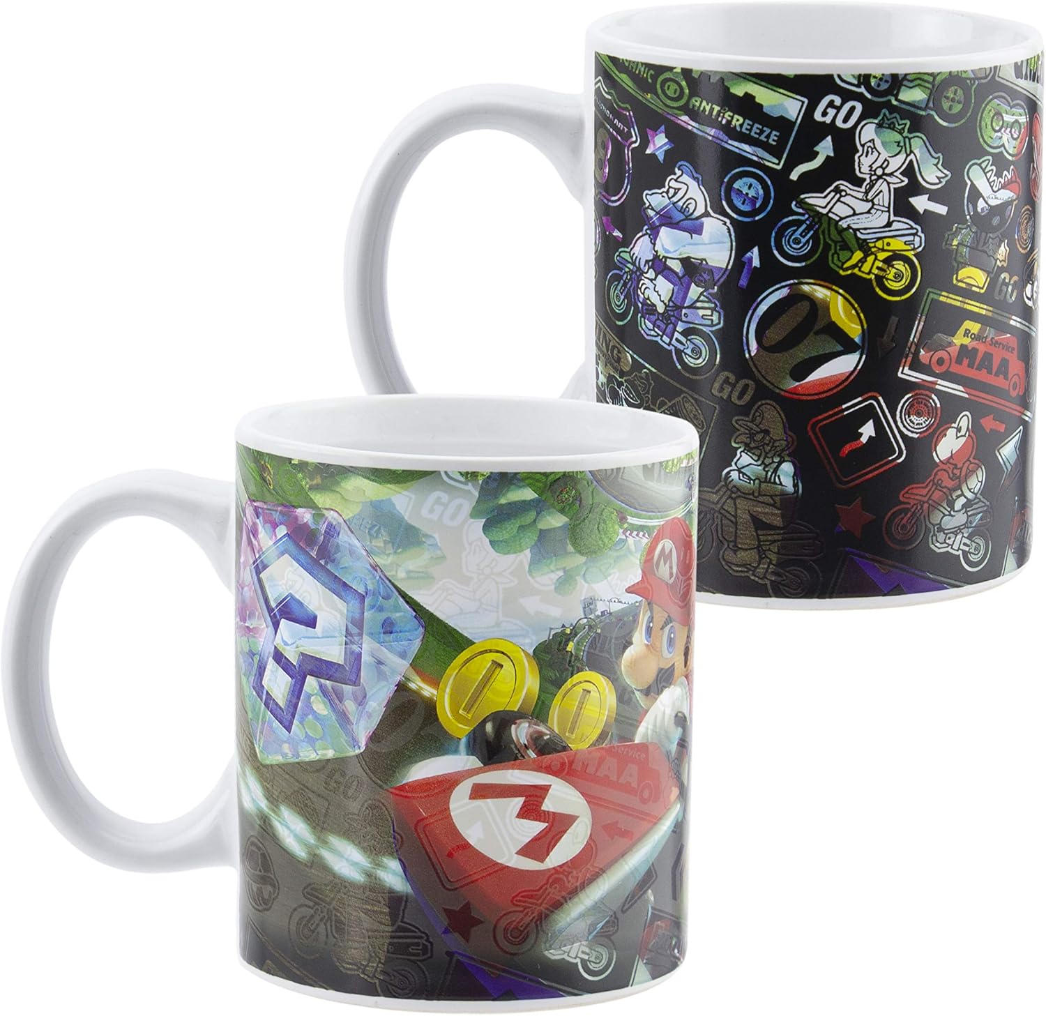 Nintendo - Mug thermoréactif Mario Kart