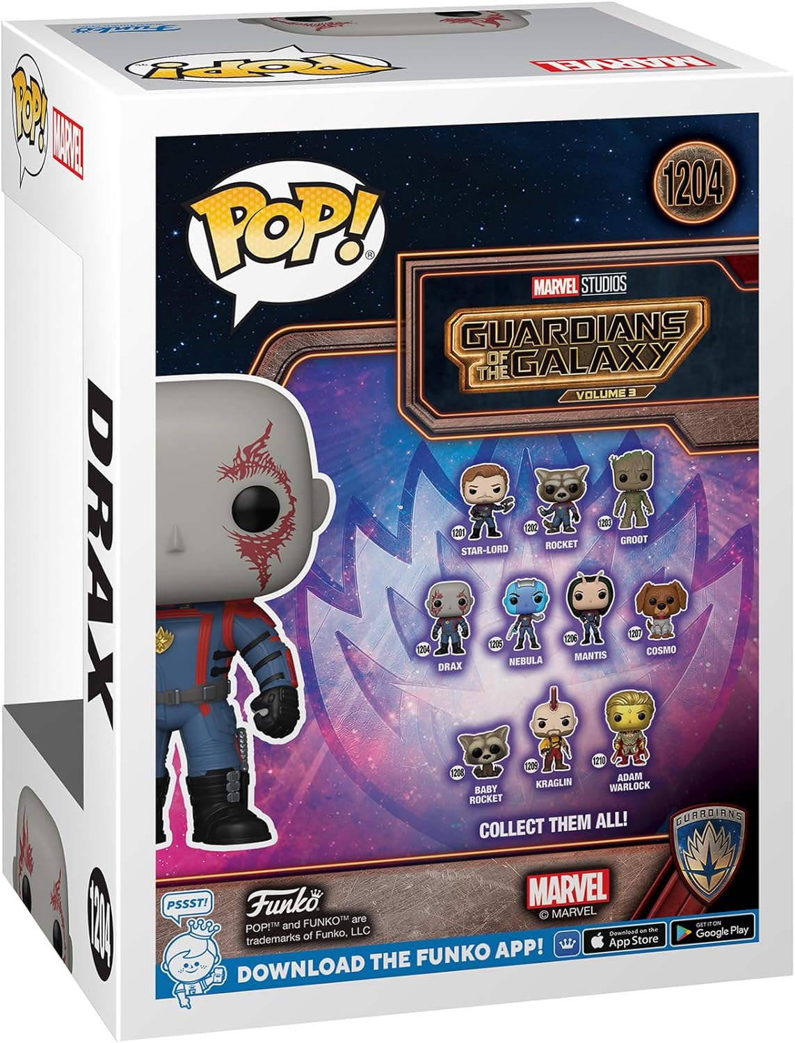 Funko Pop! Marvel: Guardians of the Galaxy Vol.3 - Drax