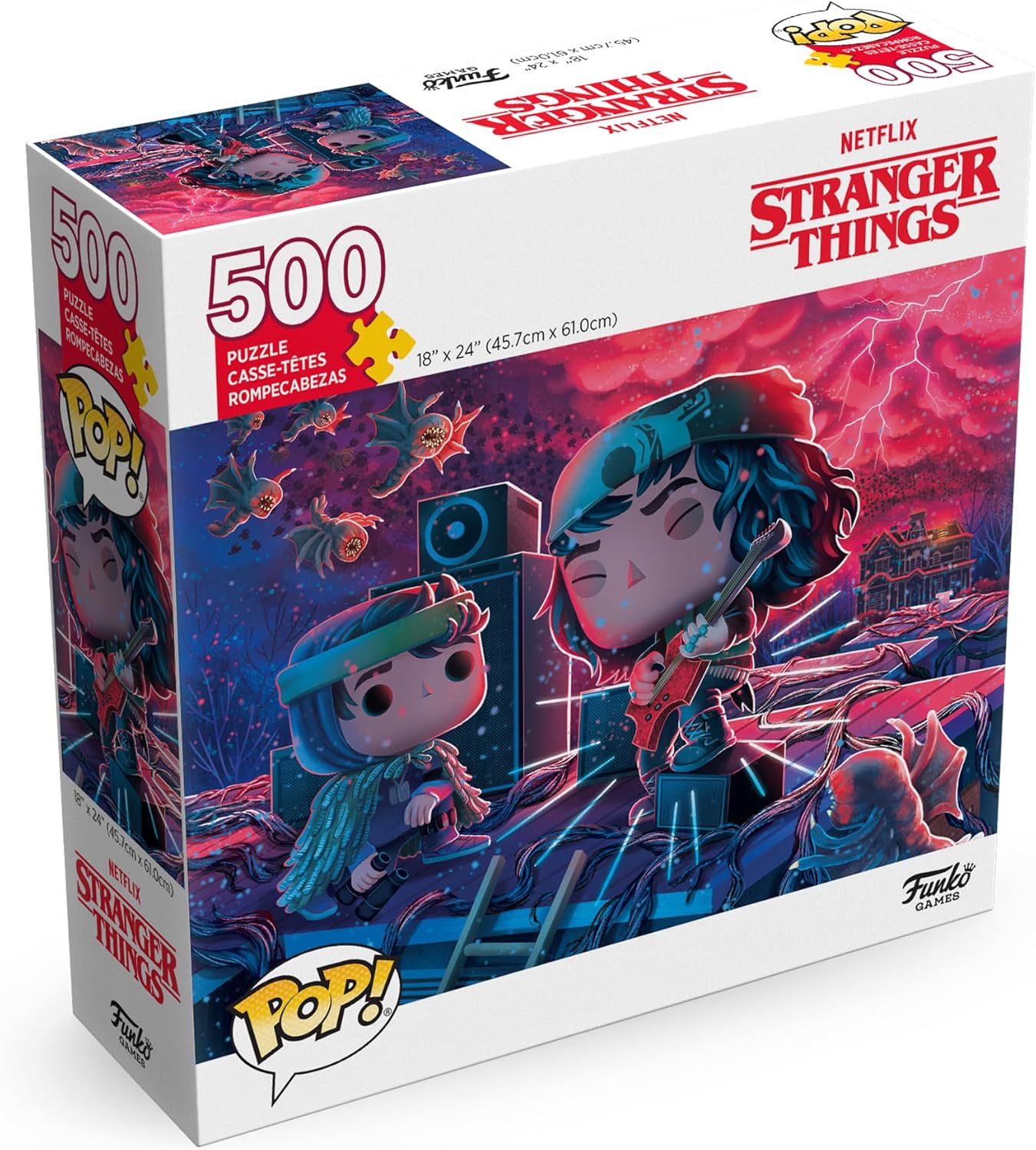 Funko Puzzles: Stranger Things - Eddie with Guitar Puzzles