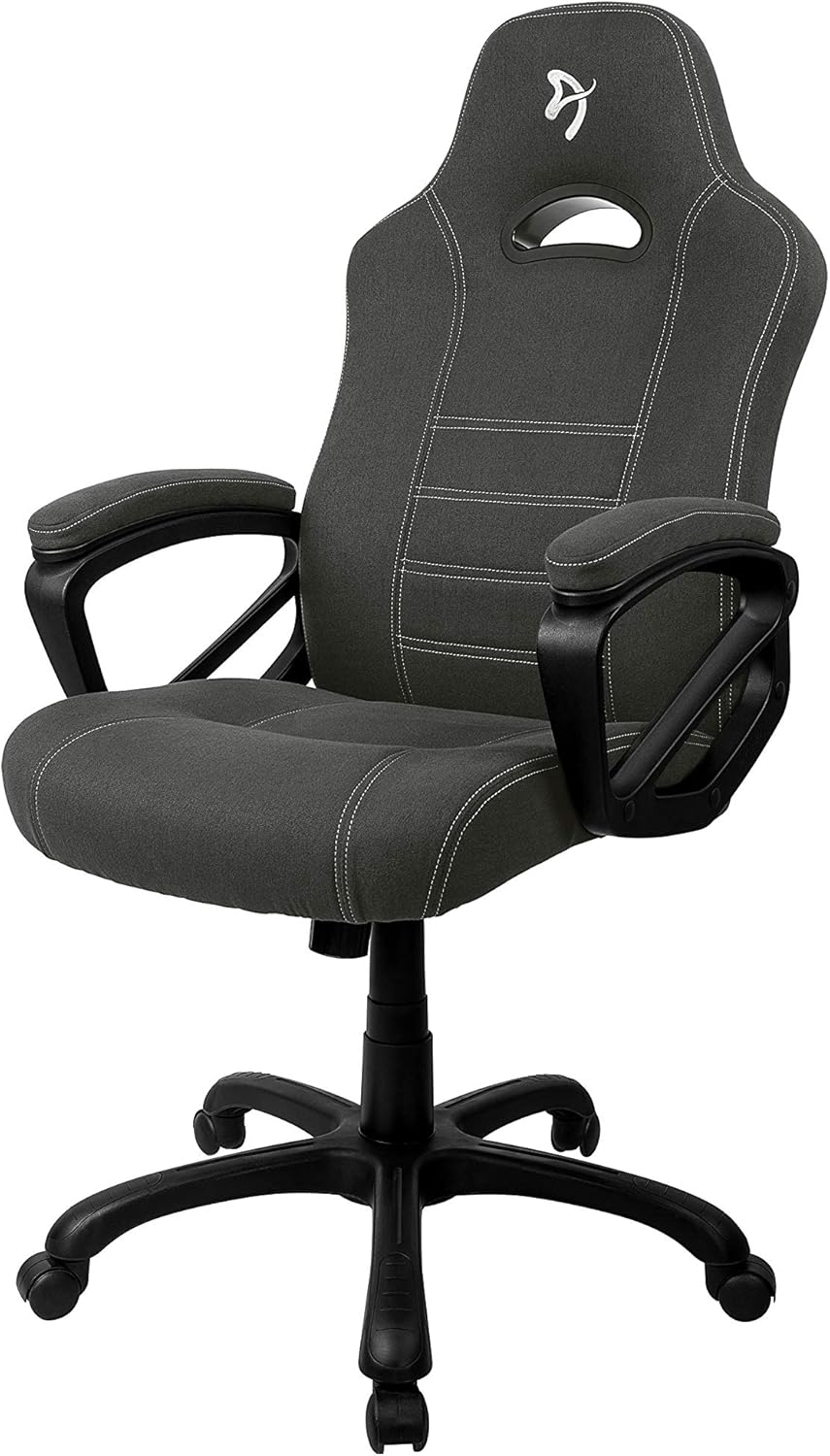 Arozzi Enzo - Chaise Gaming en tissu tissé - Noir