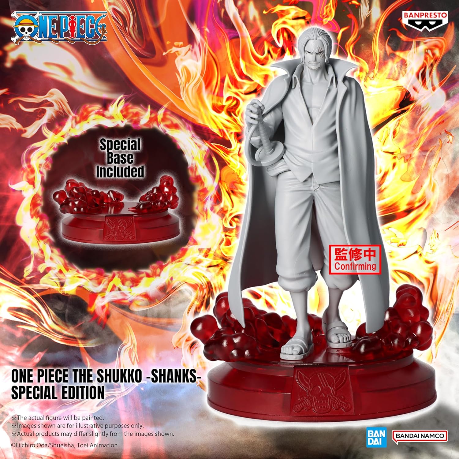 One Piece - The Shukko - Shanks Statue 16cm