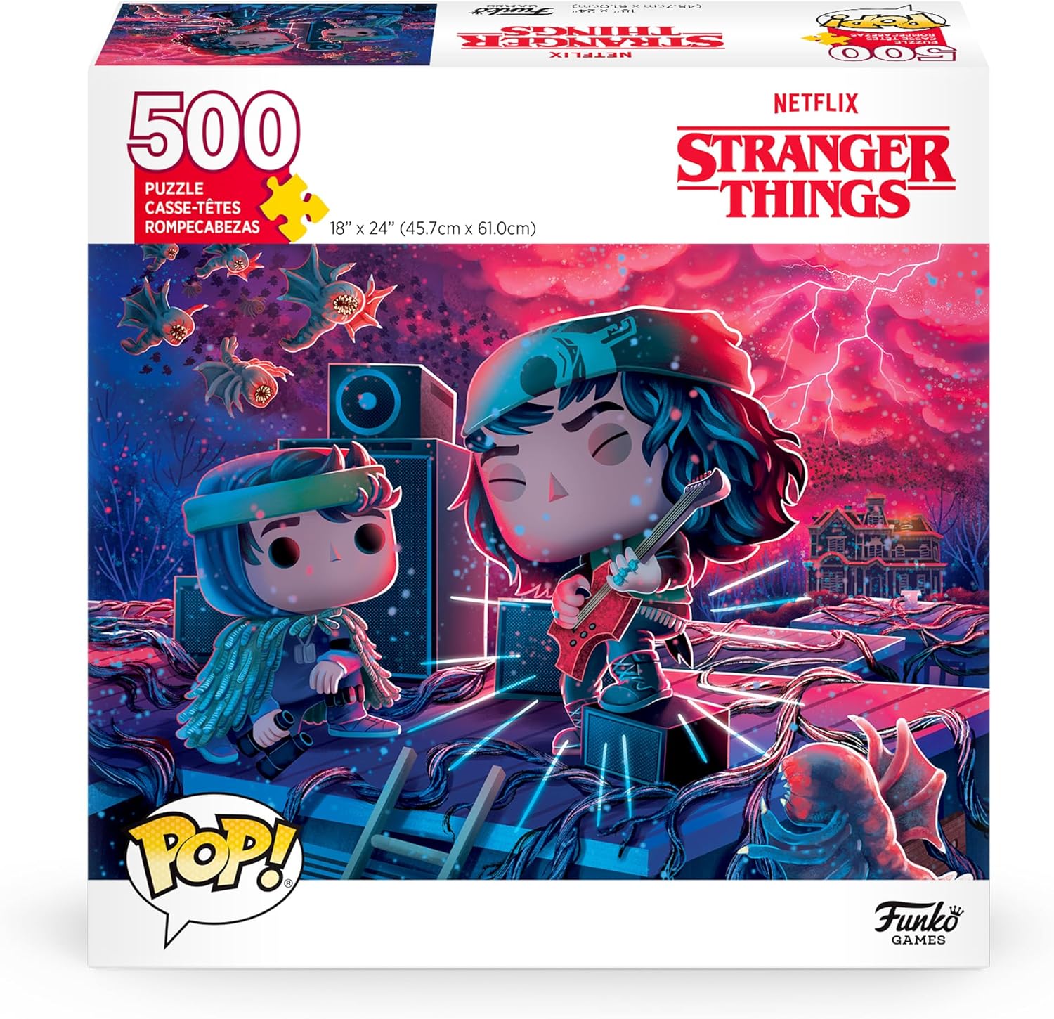 Funko Puzzles: Stranger Things - Eddie with Guitar Puzzles