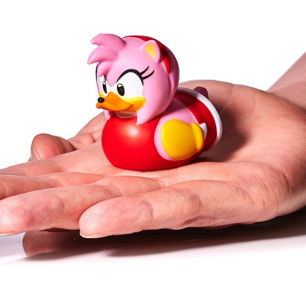 Numskull - Mini TUBBZ Canard de bain - Sonic le Hérisson - Amy Rose (Édition baignoire)