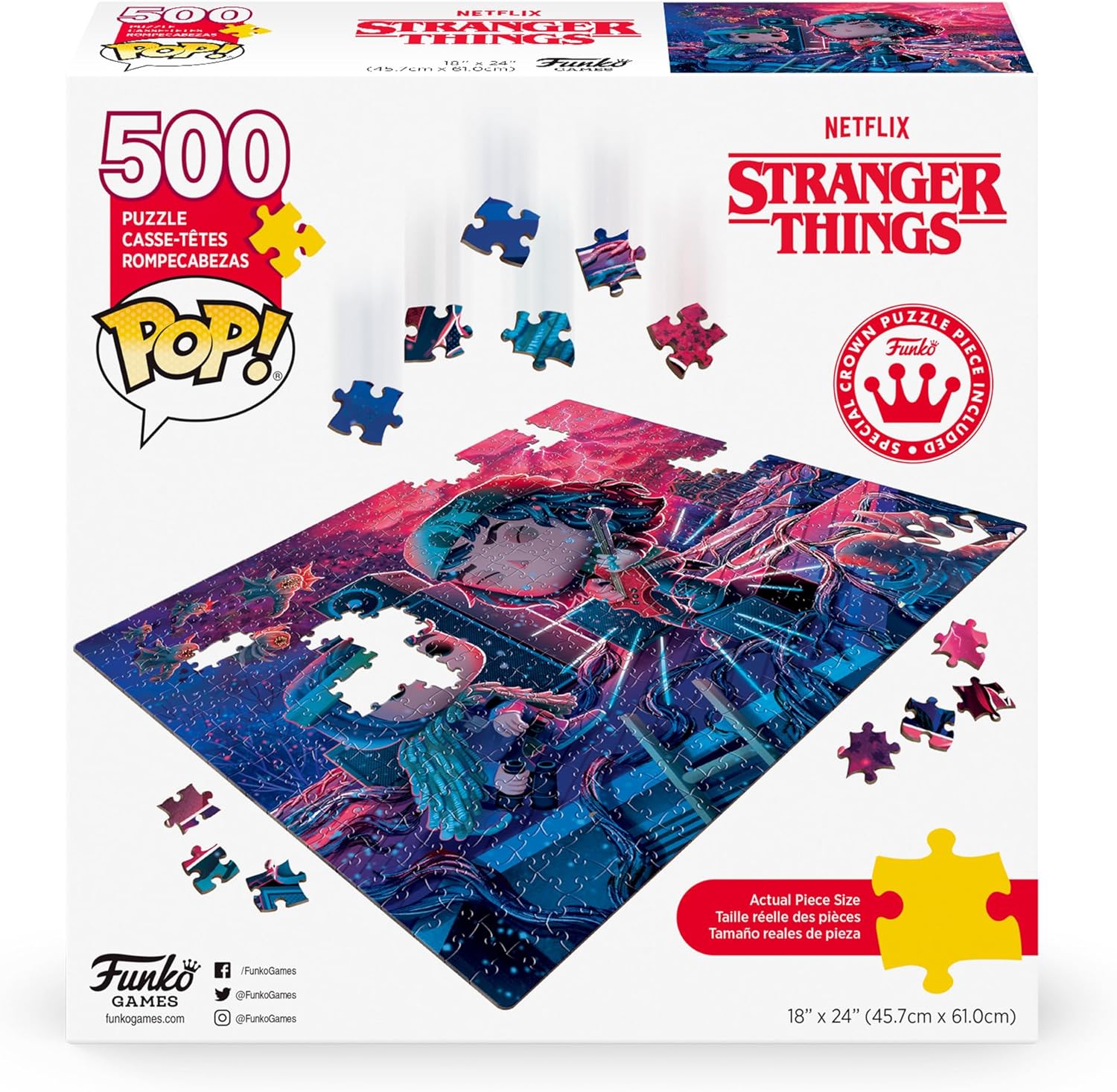 Funko Puzzles: Stranger Things - Eddie with Guitar Puzzles