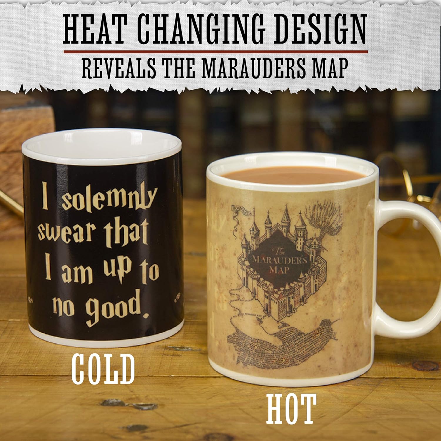 Harry Potter - Marauder's Map Heat Change Mug