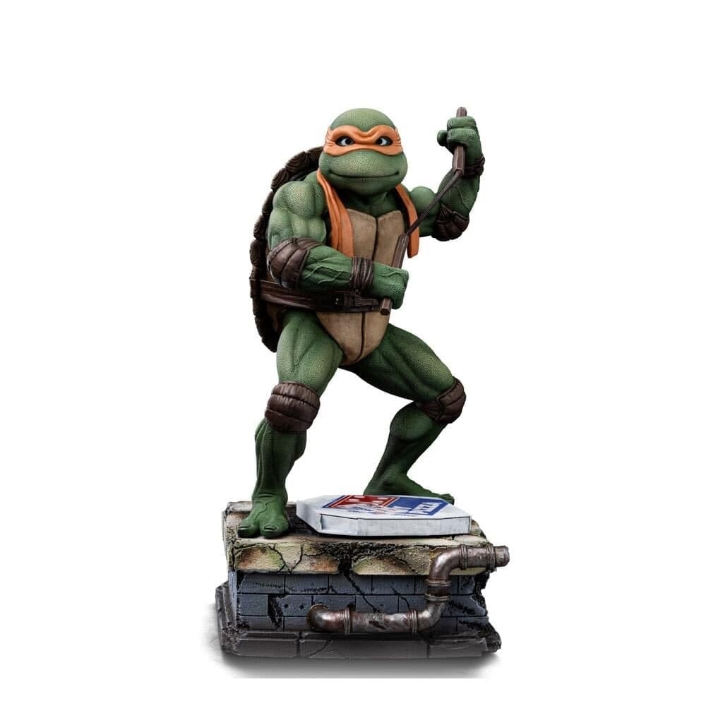 Iron Studios - Art Scale 1/10 - Teenage Mutant Ninja Turtles - Michelangelo Statue 21cm