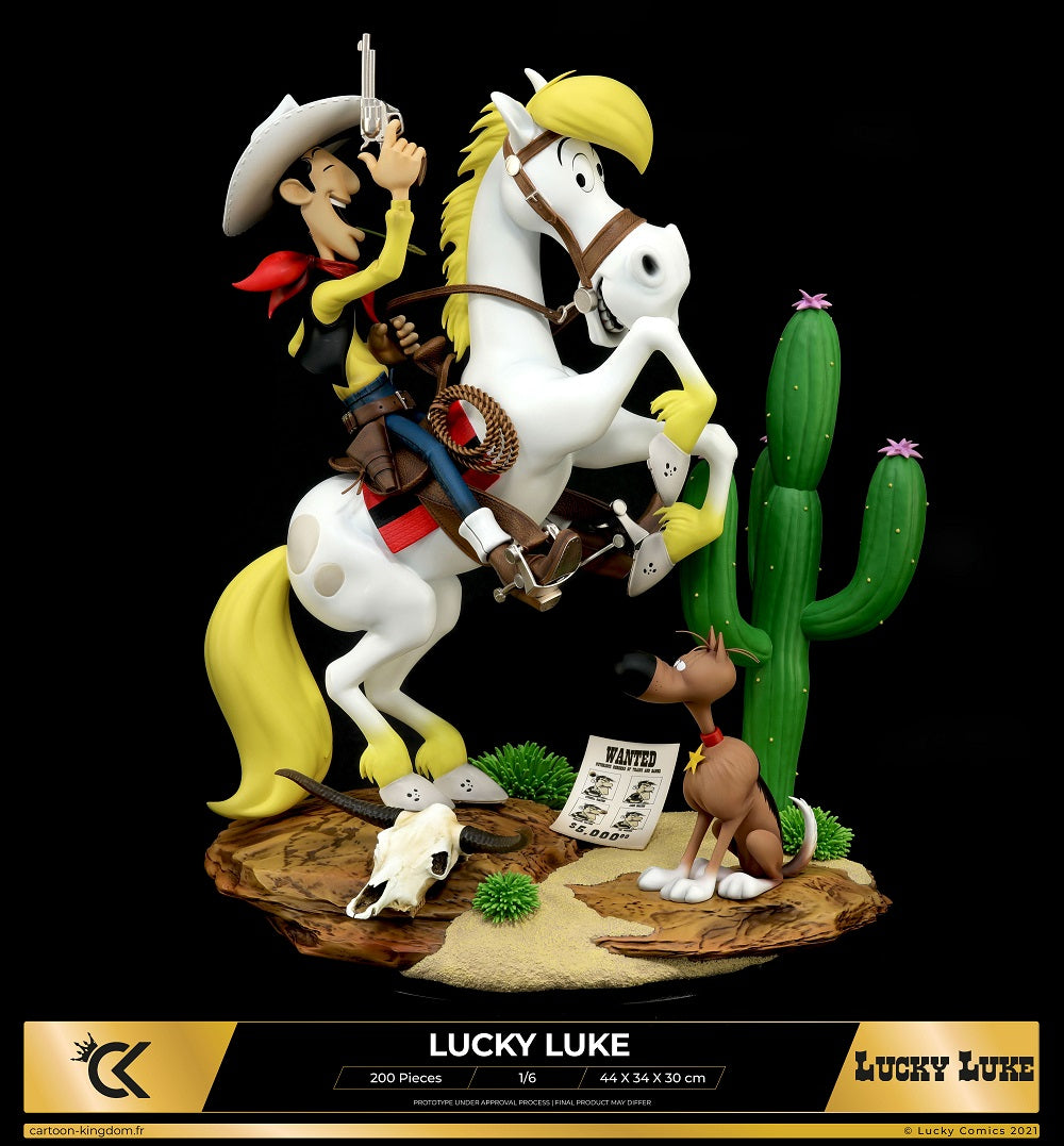 Cartoon Kingdom - 1:6 Statues - Lucky Luke Statue 44cm