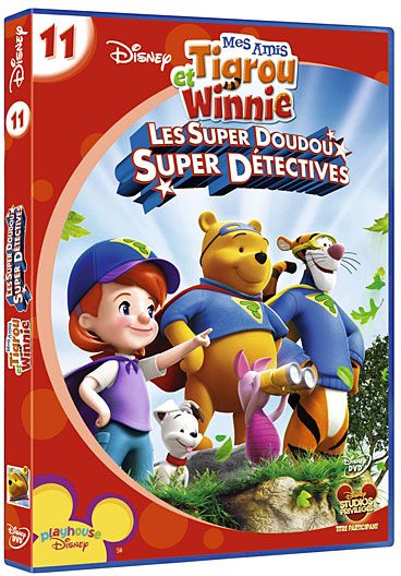 Mes amis Tigrou et Winnie - Vol. 11 : Les Super Doudous Super Détectives [DVD]