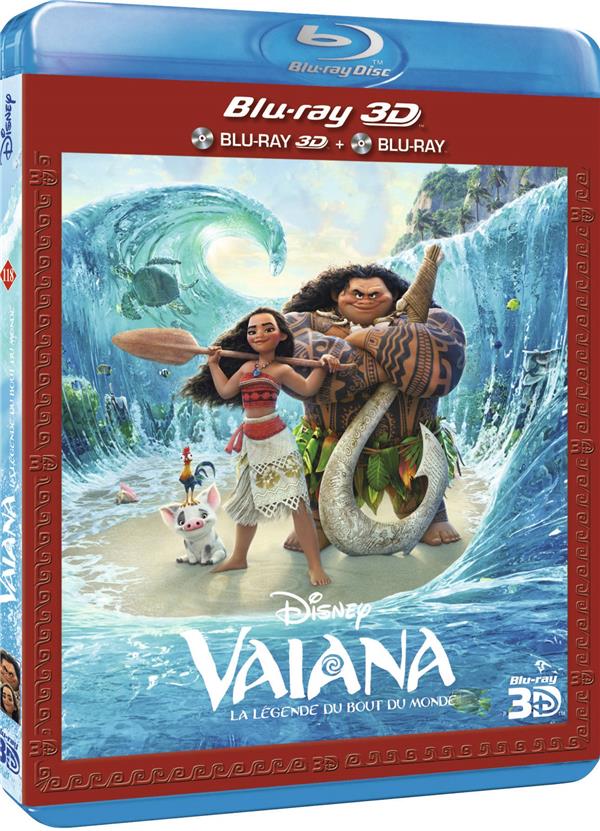 Vaiana, la légende du bout du monde [Blu-ray 3D]