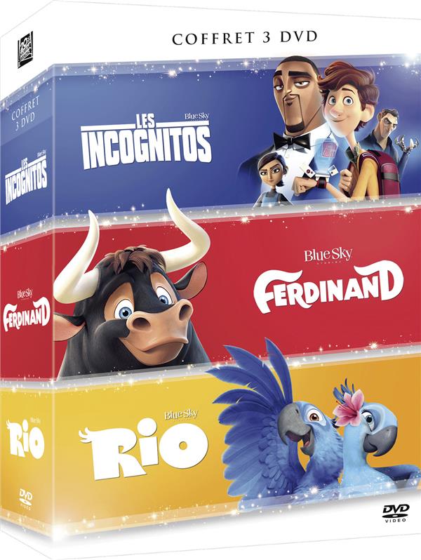 Les Incognitos + Ferdinand + Rio - Coffret 3 films [DVD]