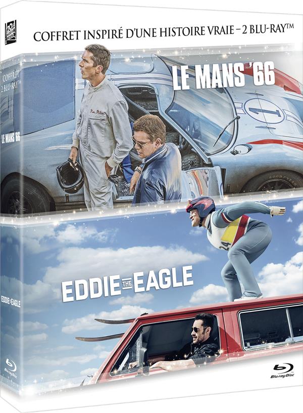 Le Mans 66 + Eddie the Eagle - Coffret 2 films [Blu-ray]