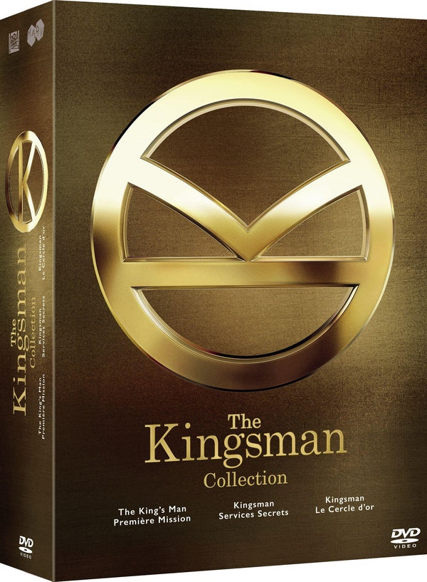 Coffret Kingsman - L'intégrale des 3 films [DVD]