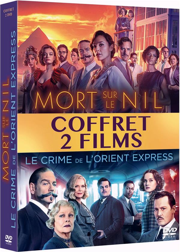 Mort sur le Nil + Le Crime de l'Orient Express [DVD]