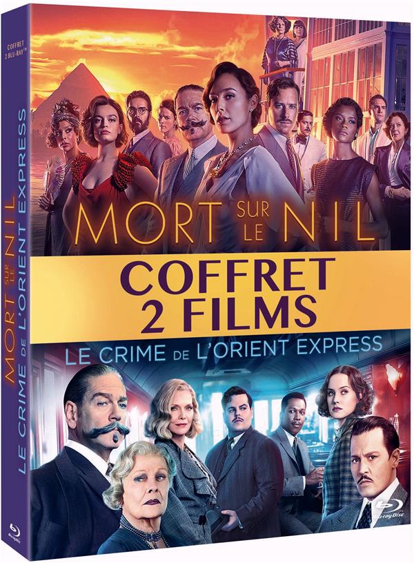 Mort sur le Nil + Le Crime de l'Orient Express [Blu-ray]