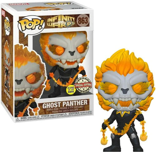 Funko Pop! Marvel: Infinity Warps - Ghost Panther ENG Merchandising