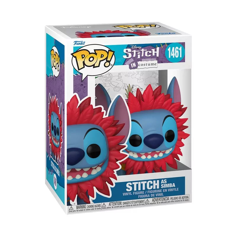 Funko Pop! Disney: Stitch in Costume - Stitch as Simba