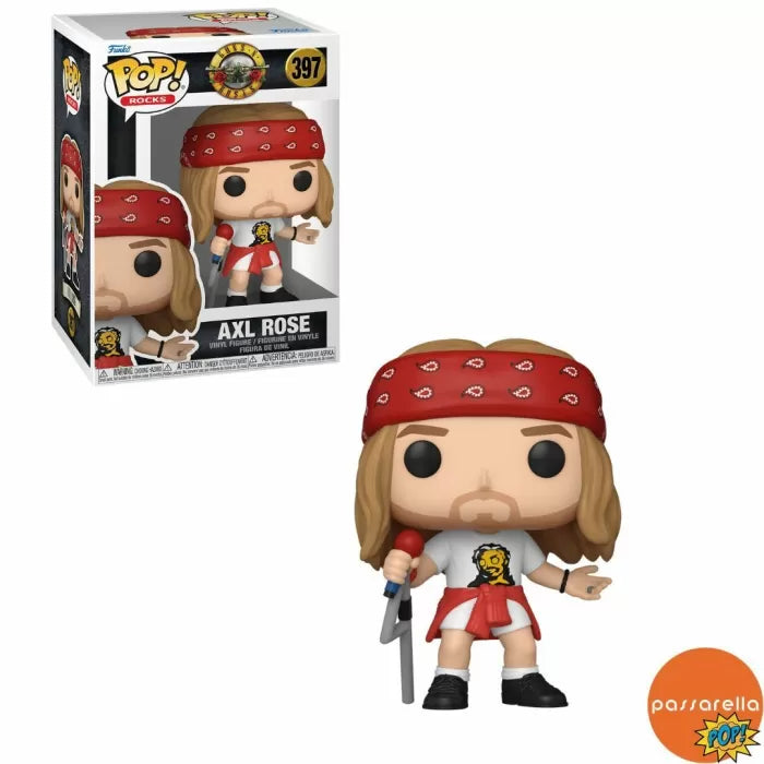 Funko Pop! Rocks: Guns N' Roses - Axel Rose (with Red Bandana) (Chance of Special Chase Edition)