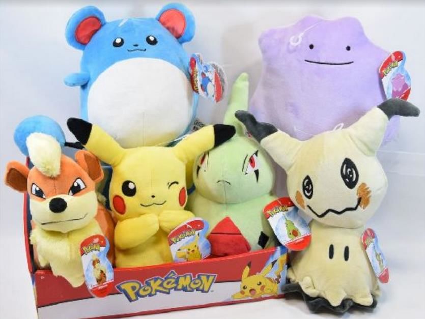 Pokémon - Peluche Pikachu Clin d'Oeil 20cm