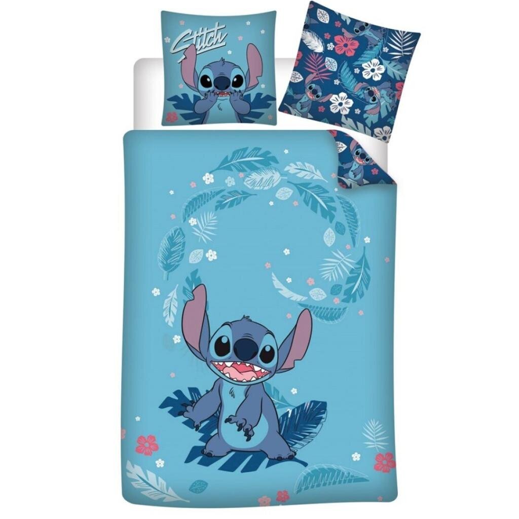 Disney - Lilo et Stitch - Housse de couette en Flanel (140x200cm + 2x 65x65cm)