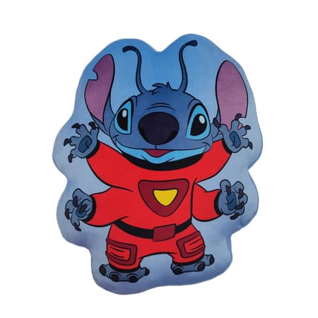 Disney - Lilo et Stitch - Coussin en Velboa en forme de Stitch Combinaison 40cm