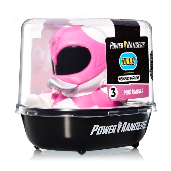 TUBBZ Canard de bain - Mighty Morphin Power Rangers - Ranger Rose (Édition Limitée)