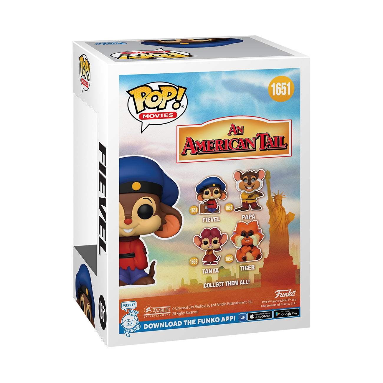 Funko Pop! Movies: An American Tail - Fievel