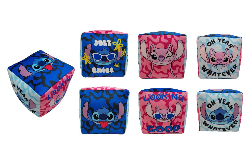 Disney - Lilo et Stitch - Coussin Cube Premium (25x25x25cm)