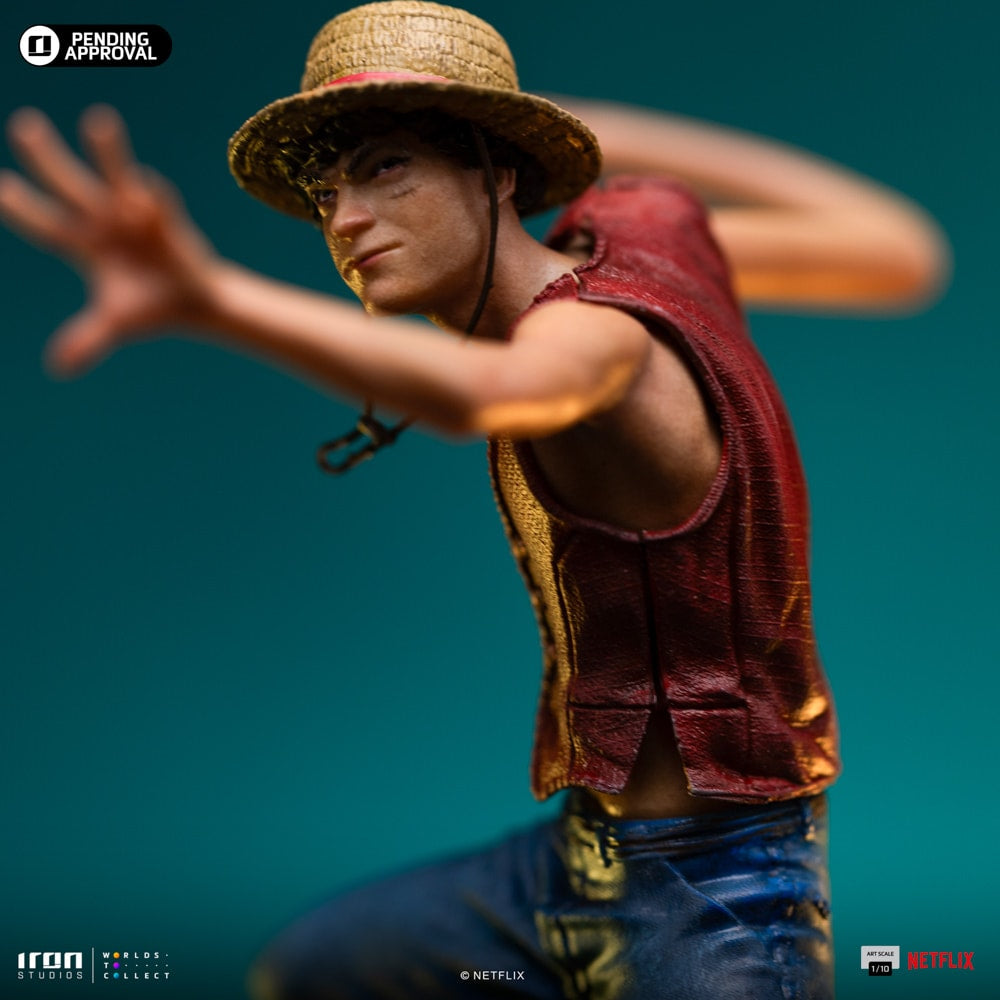 Iron Studios - Art Scale 1/10 - One Piece (Netflix Live Action) - Monkey D. Luffy Statue 23cm