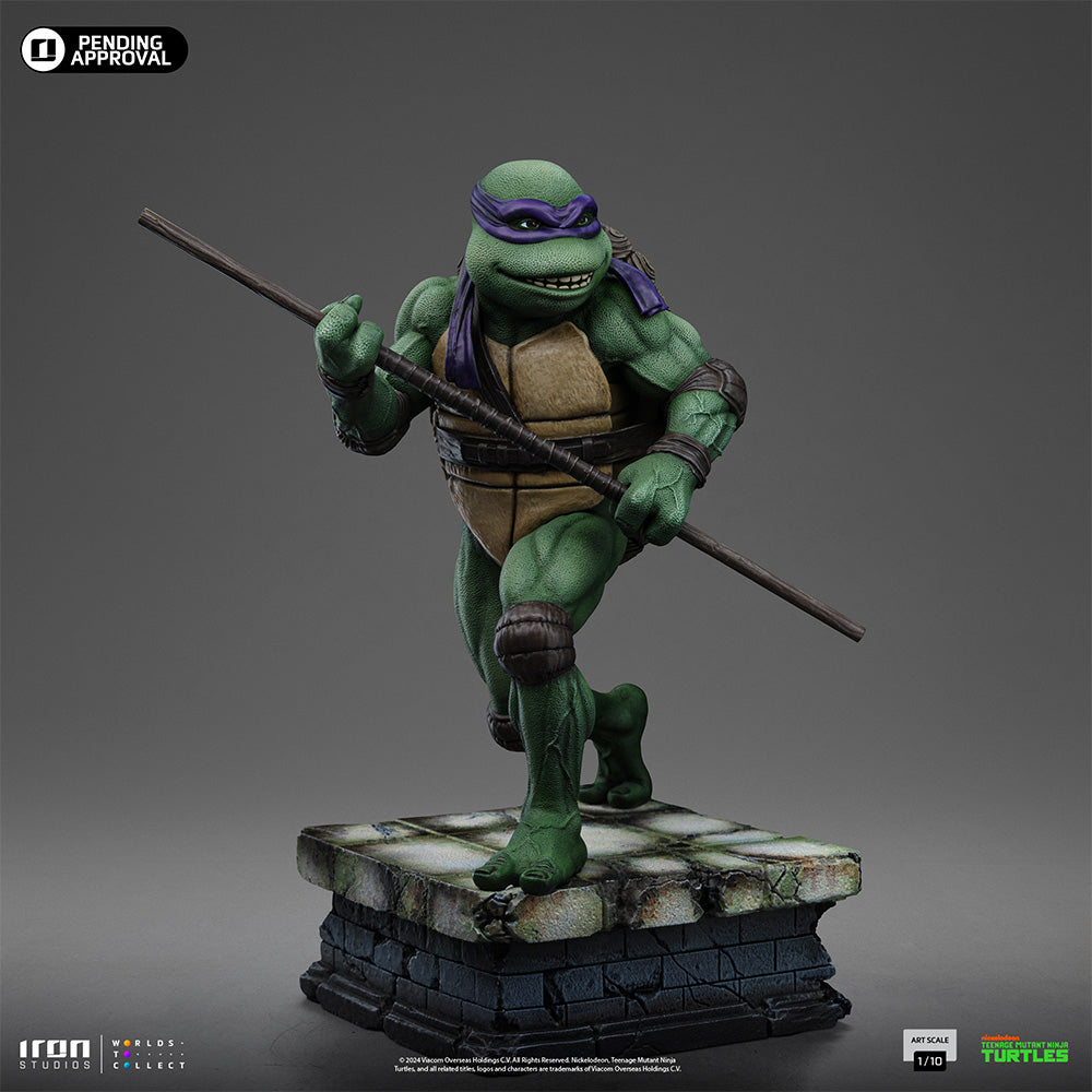 Iron Studios - Art Scale 1/10 - Teenage Mutant Ninja Turtles - Donatello Statue 18cm