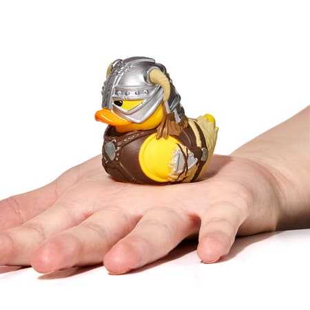 Numskull - Mini TUBBZ Canard de bain - The Elder Scrolls V : Skyrim - Dovahkiin (Édition baignoire) - 8cm