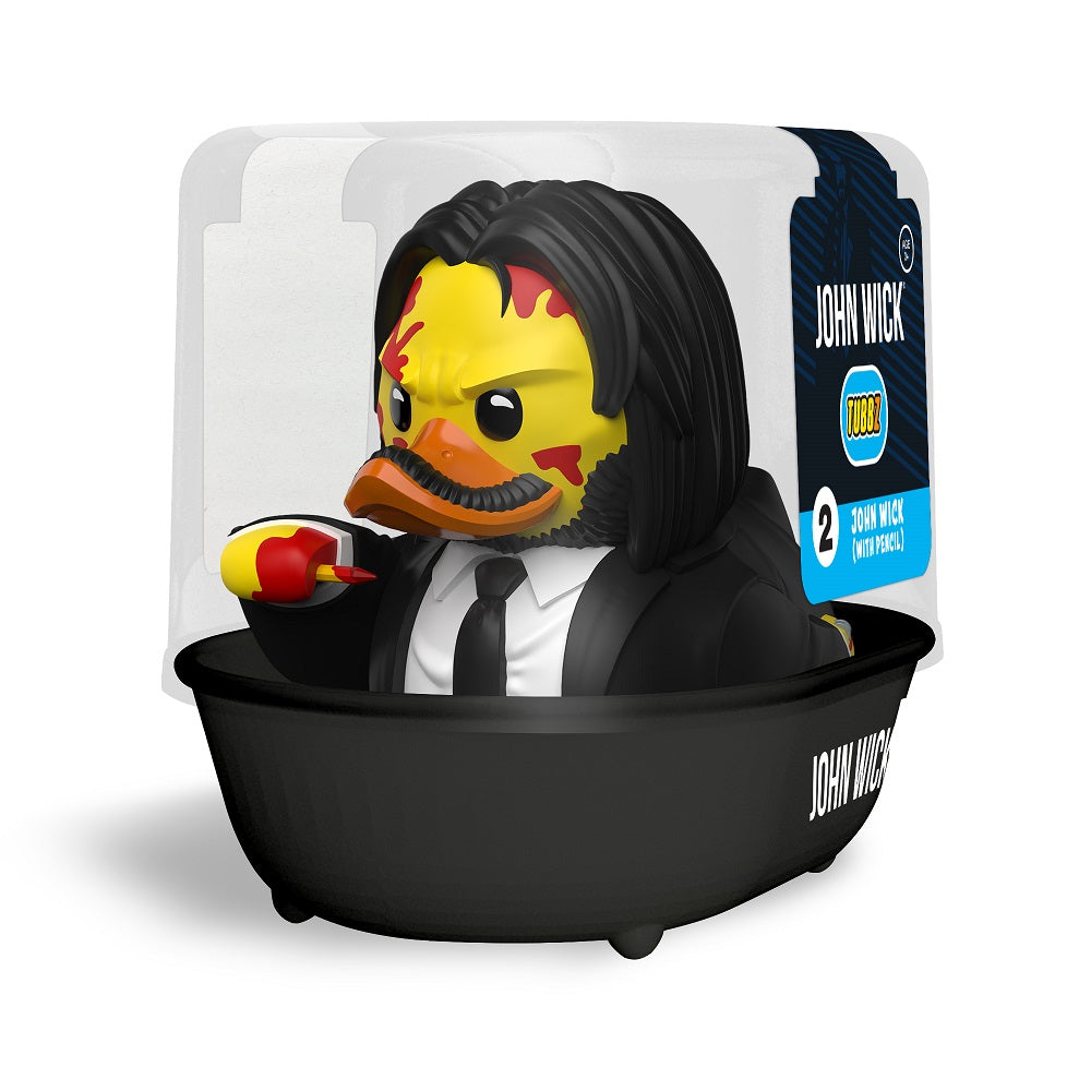 Numskull - TUBBZ Canard de bain - John Wick 2 - John Wick "Crayon" (Première Édition) - 9cm