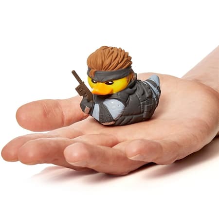 Numskull - Mini TUBBZ Canard de bain - Metal Gear Solid - Solid Snake (Édition baignoire) - 8cm