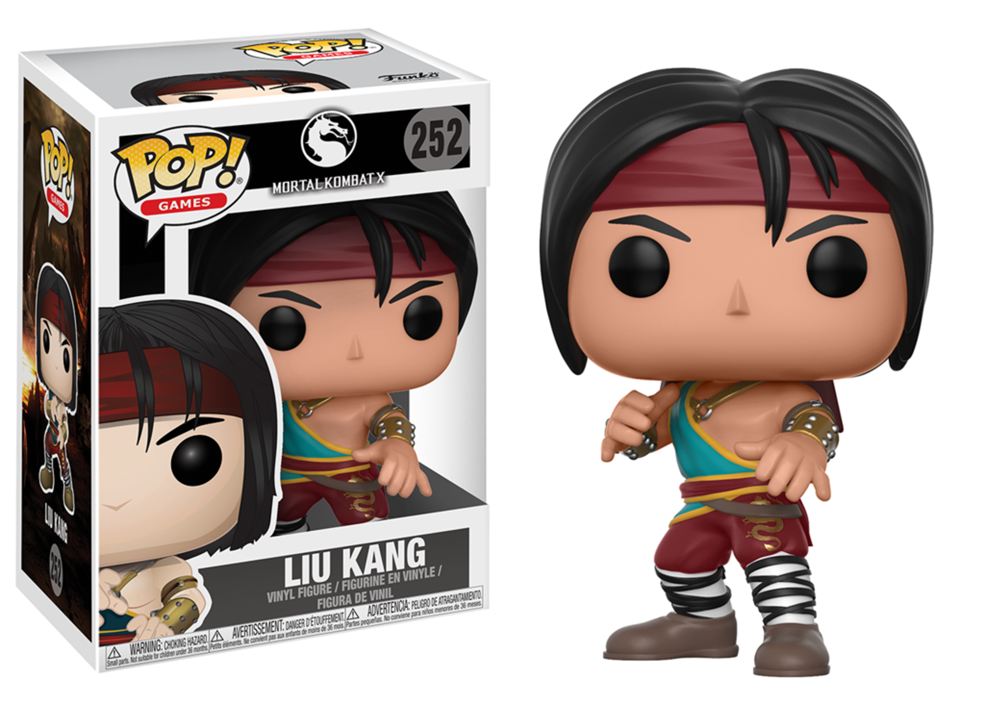 Funko Pop! Games Mortal Kombat X Liu Kang ENG Merchandising