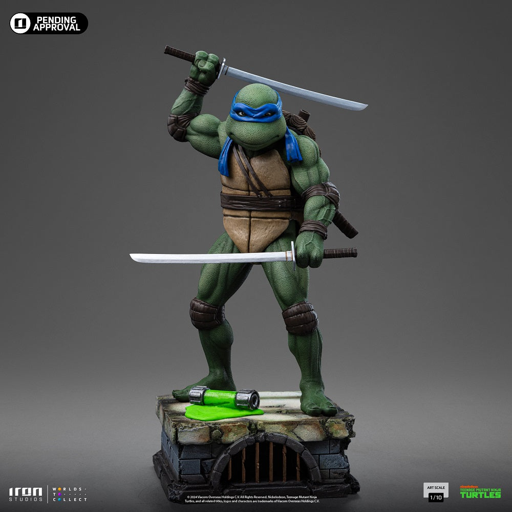 Iron Studios - Art Scale 1/10 - Teenage Mutant Ninja Turtles - Leonardo Statue 21cm