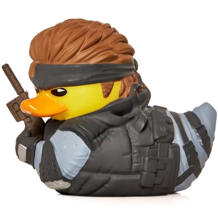 Numskull - Mini TUBBZ Canard de bain - Metal Gear Solid - Solid Snake (Édition baignoire) - 8cm