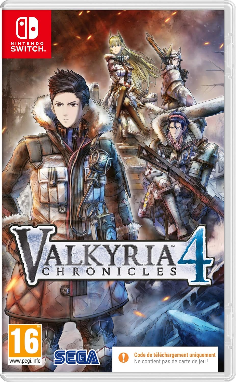 Valkyria Chronicles 4 (Code-in-a-box) (Nintendo Switch)