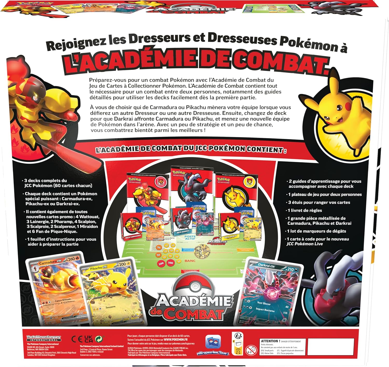 Pokémon JCC - Académie de Combat 2024