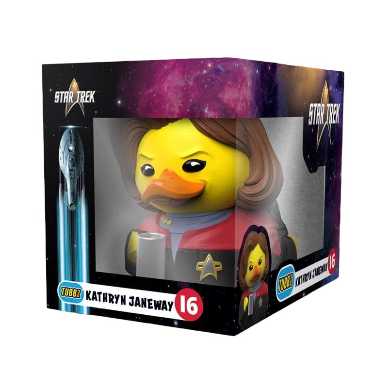 Numskull - Best of TUBBZ Boîte Canard de bain - Star Trek - Kathryn Janeway - 9cm