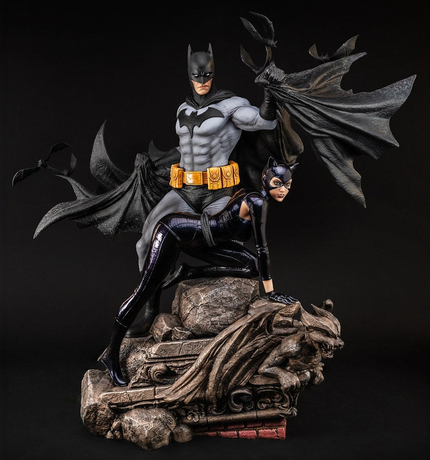 PureArts - 1:4 Scale Statues - DC Comics - Batman & Catwoman Reunion Statue 67cm