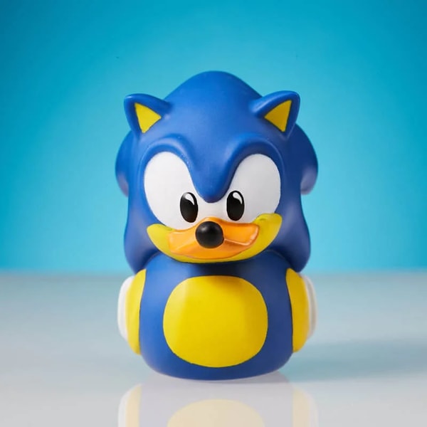 Numskull - Mini TUBBZ Canard de bain - Sonic le Hérisson - Sonic (Édition baignoire)