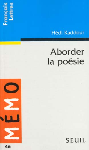 Aborder la poesie