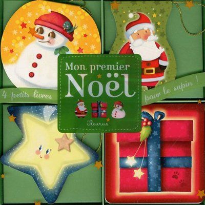 Mon premier Noël ; 4 petits livres à suspendre pour découvrir la magie de Noël