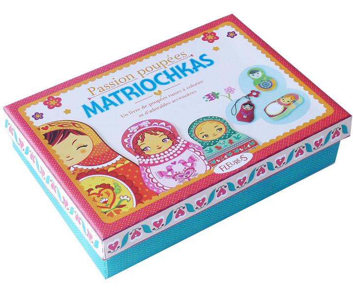 Passion poupées matriochkas ; coffret