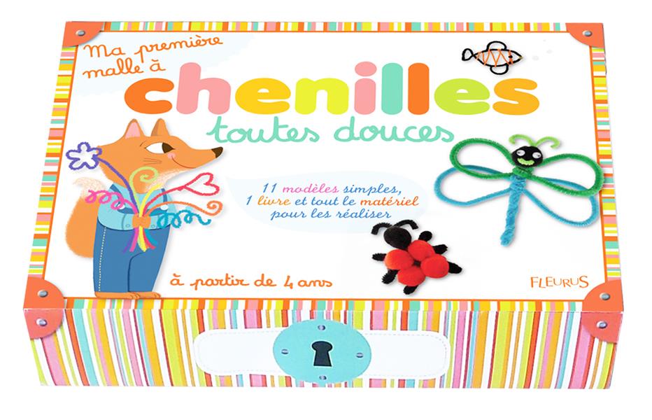 MA PREMIERE MALLE A : chenilles toutes douces