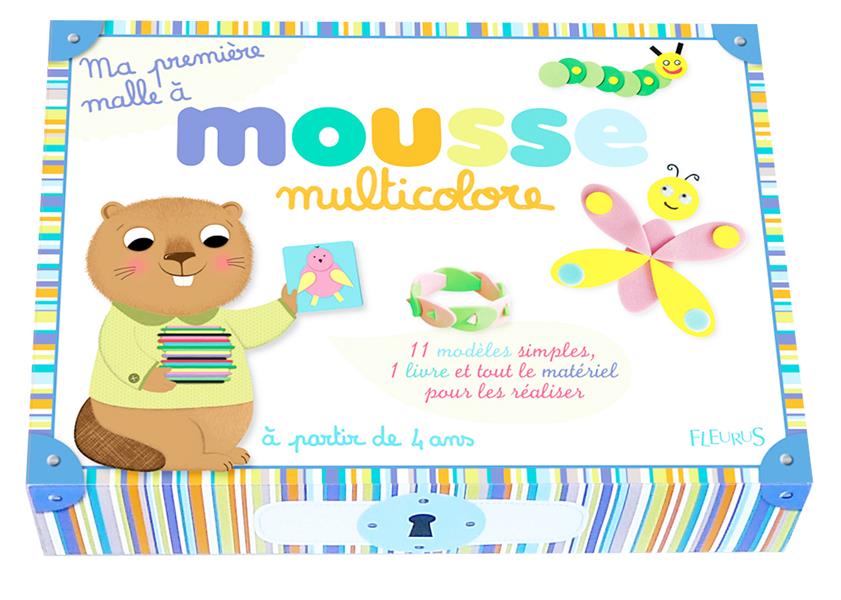 MA PREMIERE MALLE A : mousse multicolore